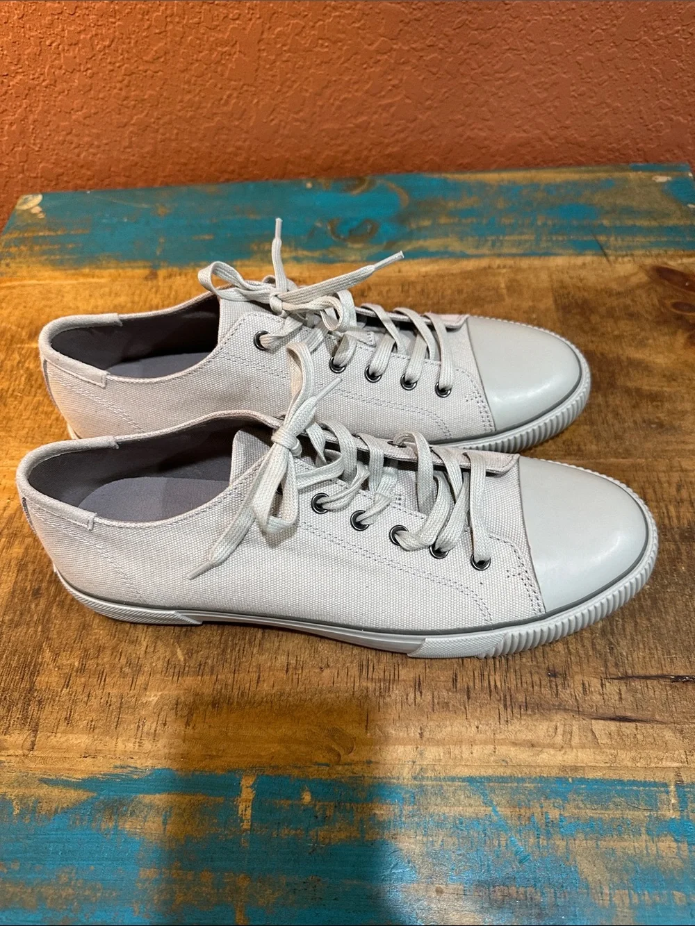 All Saints Canvas Low-Top Sneakers